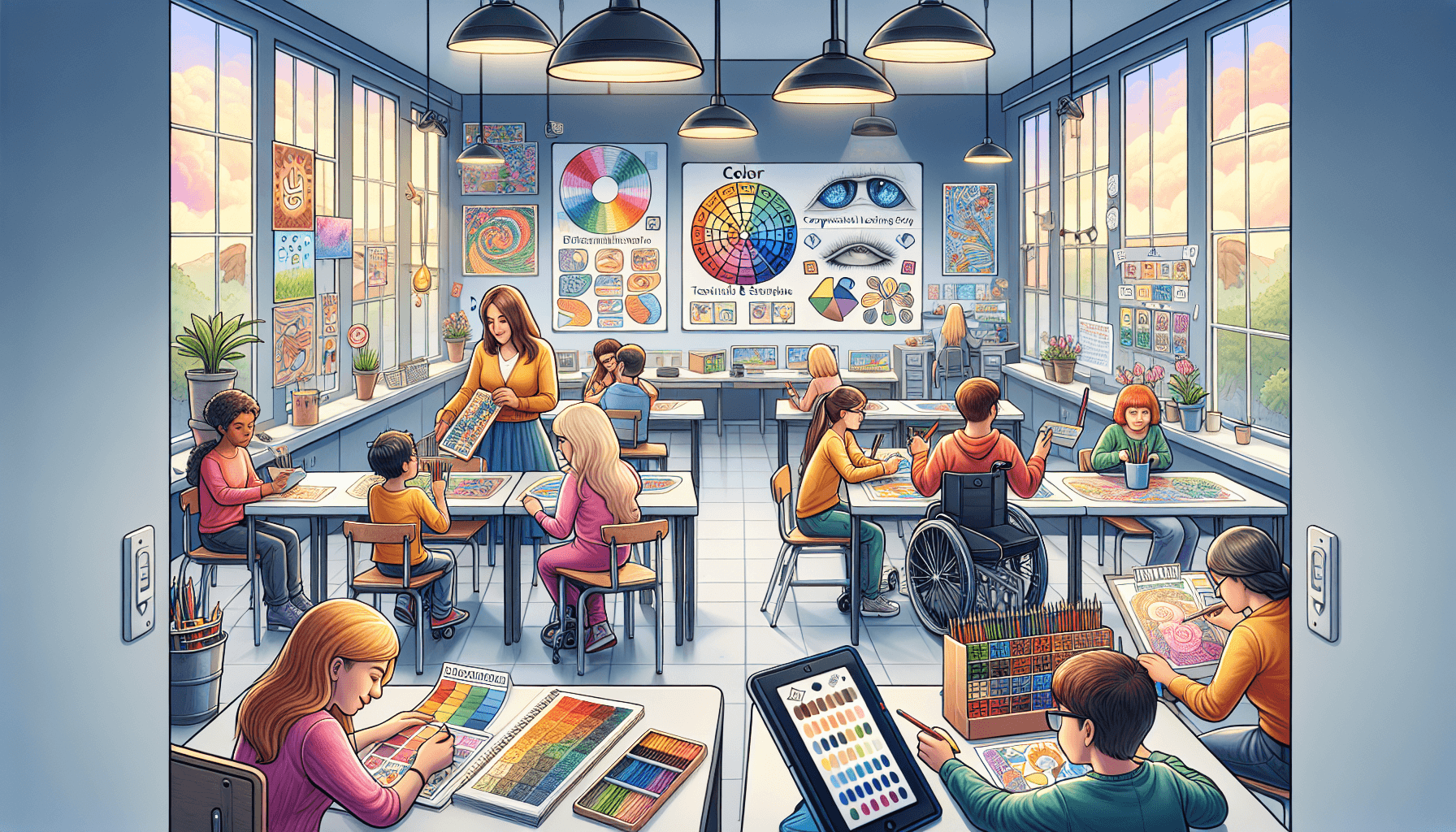 Color Blind Classroom Strategies: Enhancing Learning for All