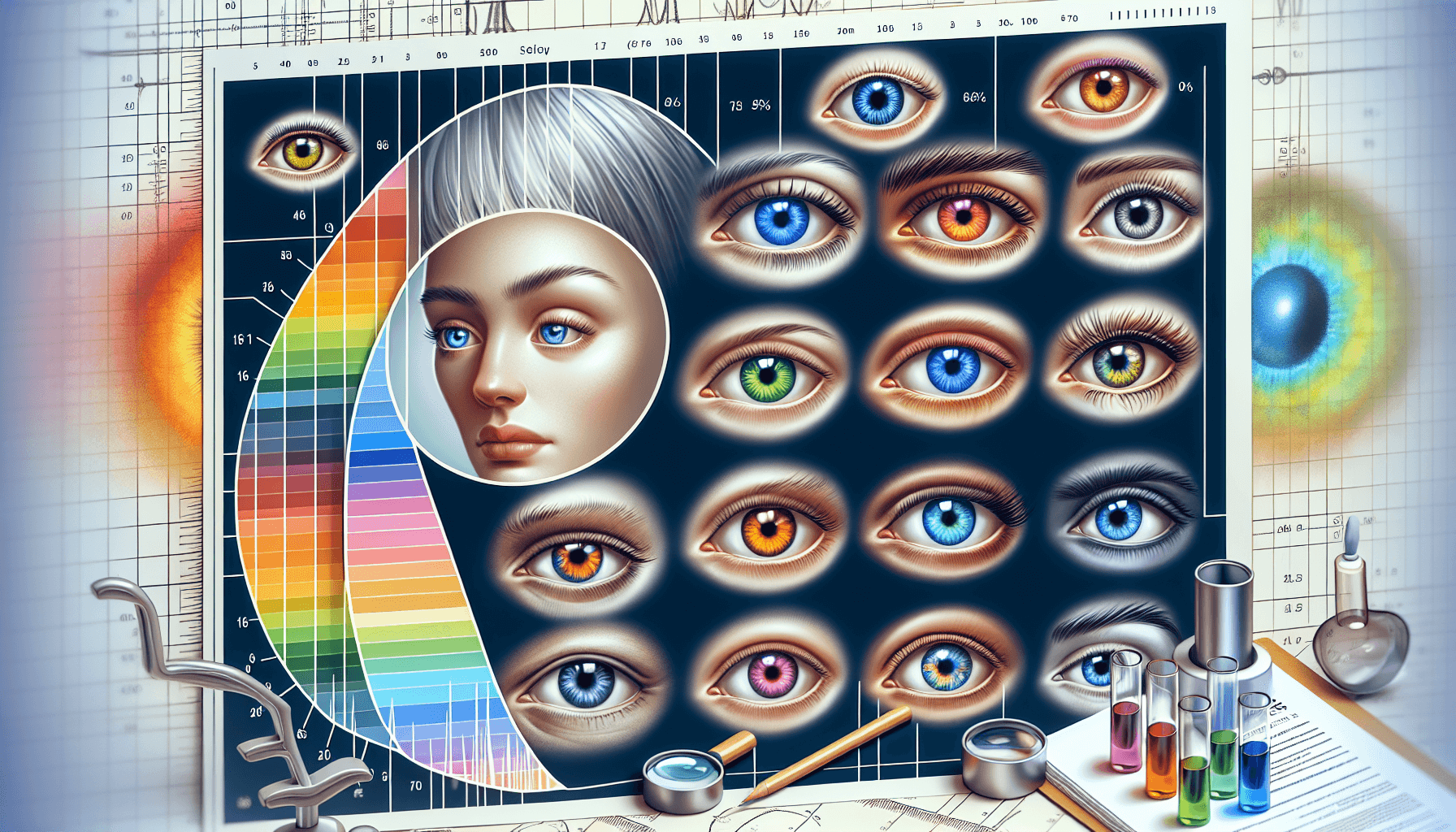 What is the rarest eye color in humans?