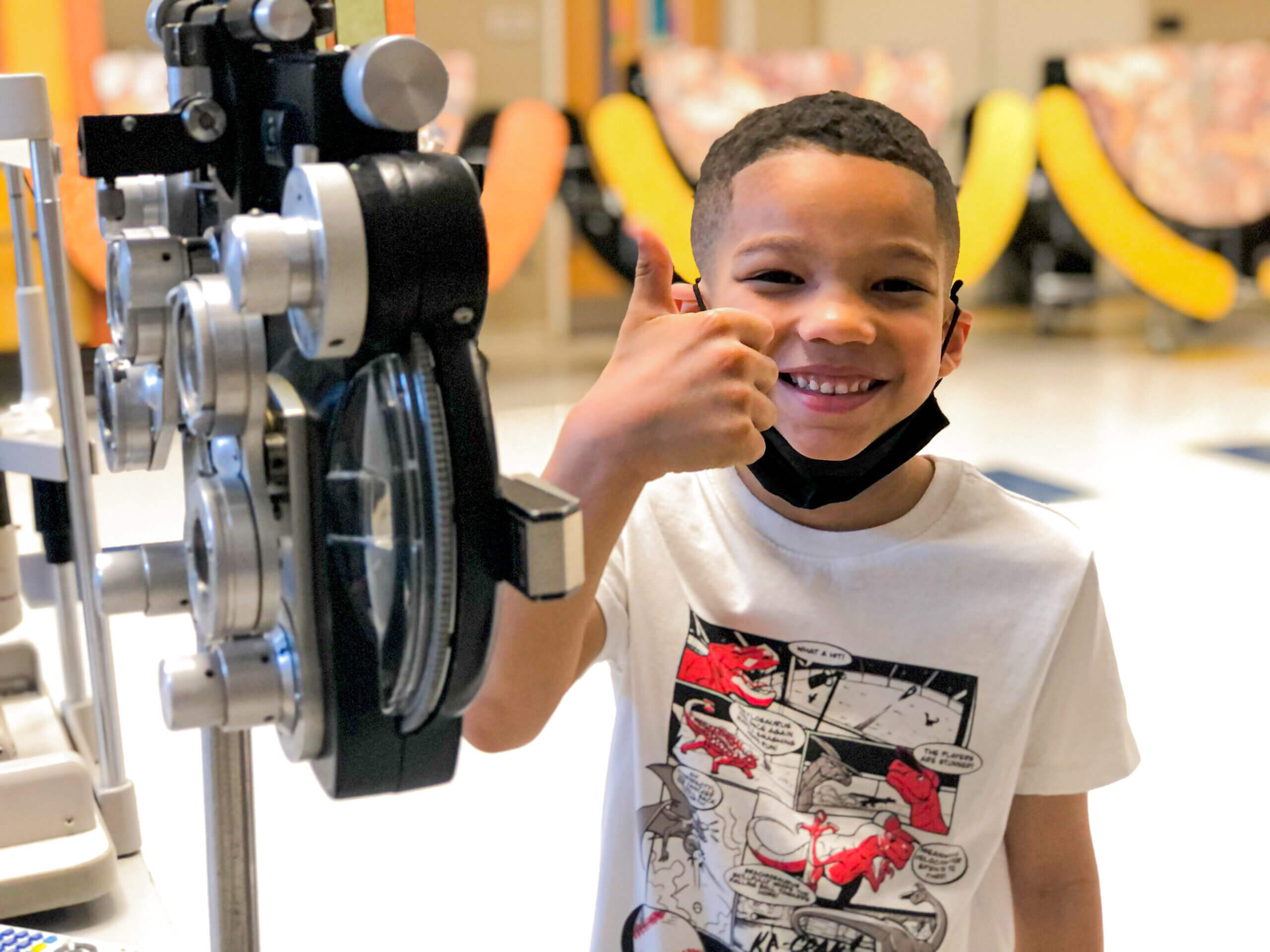 How the pandemic affected children's vision