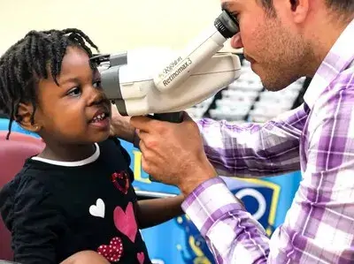 Onsite Eye Exams for Children
